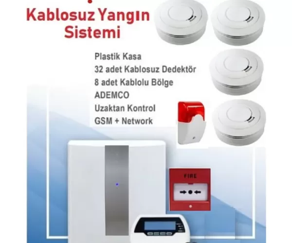 Kablosuz Yangın Alarm İhbar Sistemi IS-32